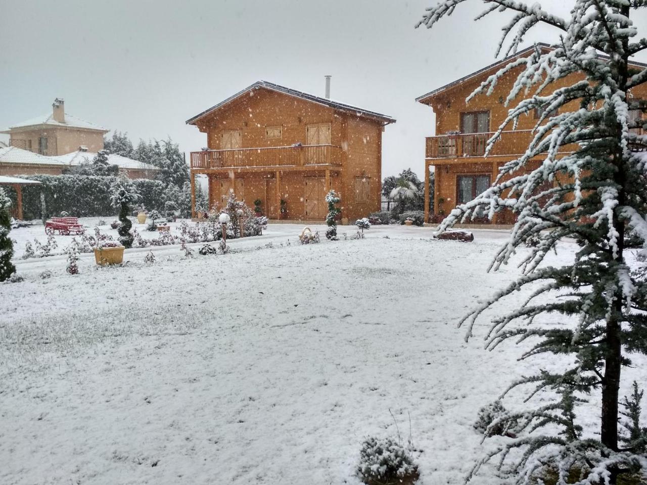 Kastor Chalets Ampelokipoi  Exterior foto